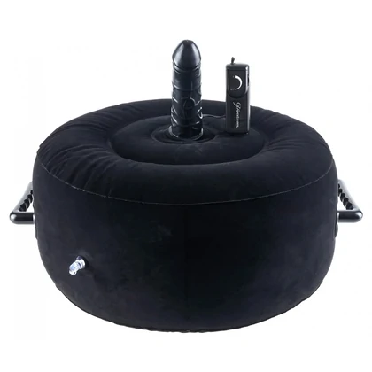 Vibrator Inflatable Hot Seat Negru