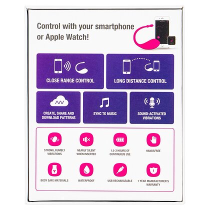 Vibrator Inteligent Purtabil Lovense Lush Cu Aplicație Pentru Videochat Roz