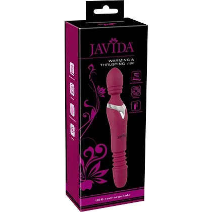 Vibrator Javida Warming And Thrusting Rosu