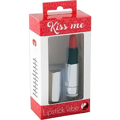 Vibrator Kiss Me Lipstick Roșu