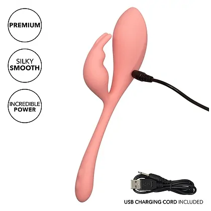 Vibrator Liquid Silicone Bunny Roz