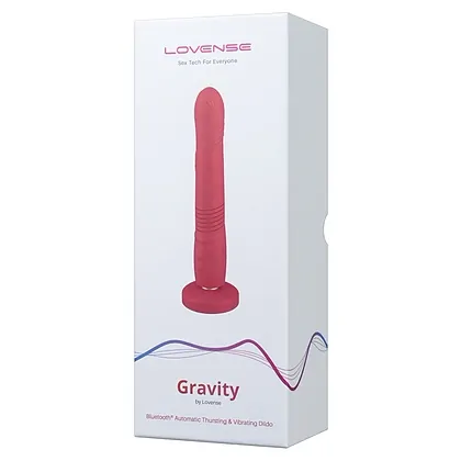 Vibrator Lovense Gravity Thrusting Roșu