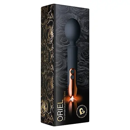 Vibrator Masaj Reîncărcabil Oriel Negru