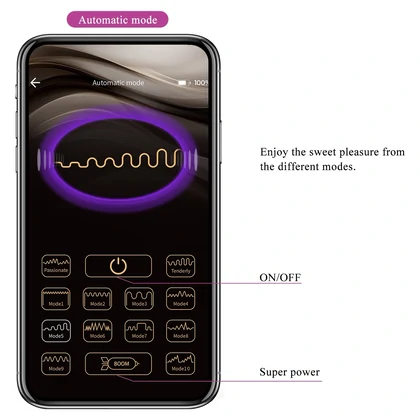 Vibrator Ou Catalina Control Bluetooth Reîncărcabil Din silicon Roz