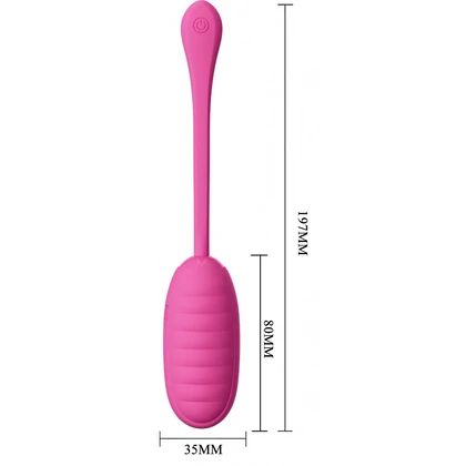 Vibrator Ou Catalina Control Bluetooth Reîncărcabil Din silicon Roz