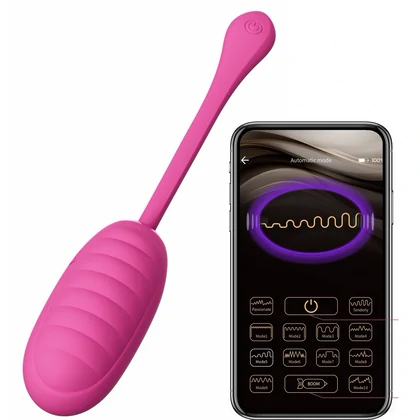 Vibrator Ou Catalina Control Bluetooth Reîncărcabil Din silicon Roz