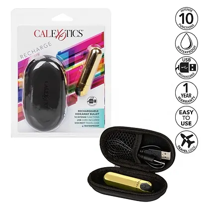 Vibrator Ou Rechargeable Hideaway Auriu