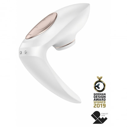 Vibrator cu Sucțiune Satisfyer Pro 4 Couples pentru Cuplu