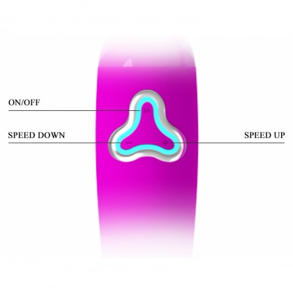 Vibrator Pretty Love Body Wand pentru Masaj Senzual Mov