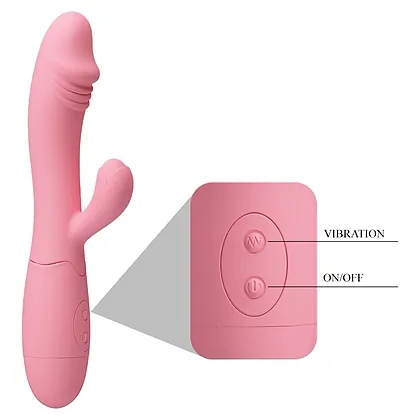 Vibrator Pretty Love Snappy Reîncărcabil Roz