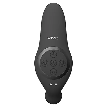 Vibrator Pulse Wave And Vibrating Dublă Acțiune Negru