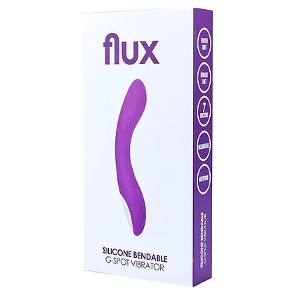 Vibrator Punctul G FLUX Silicone Bendable Mov