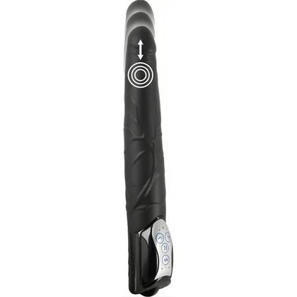 Vibrator Push Thrusting Negru