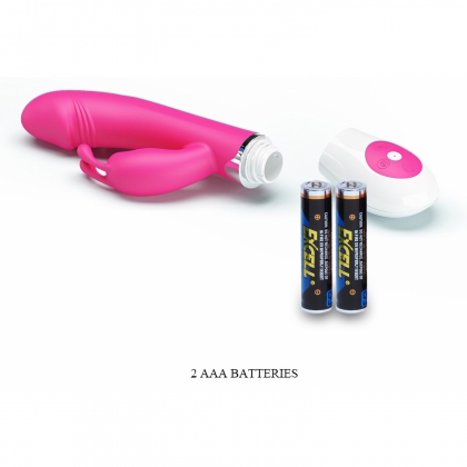 Vibrator Rabbit cu Voce Pretty Love Gene Roz
