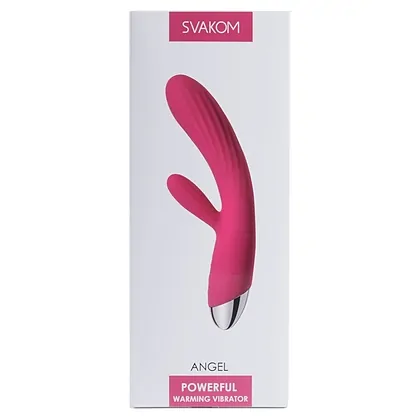 Vibrator Rabbit Încălzire Svakom Angel Roz