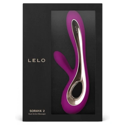 Vibrator Rabbit Lelo Soraya 2 cu Două Motoare Mov