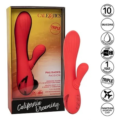 Vibrator Rabbit Palisades Passion Rosu