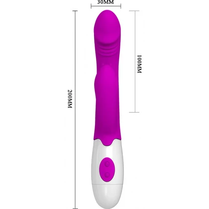 Vibrator Rabbit Pretty Love Andre cu Două Motoare Mov
