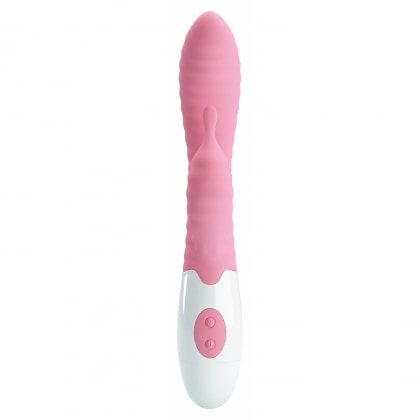 Vibrator Rabbit Pretty Love Hyman pentru Punctul G Roz