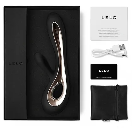 Vibrator Rabbit Soraya 2 Negru