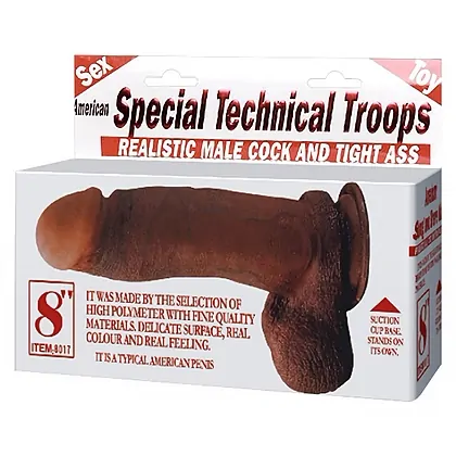 Vibrator Realistic Strong and Brave
