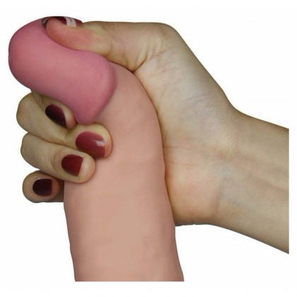 Vibrator Realist The Ultra Soft Dude cu Telecomandă