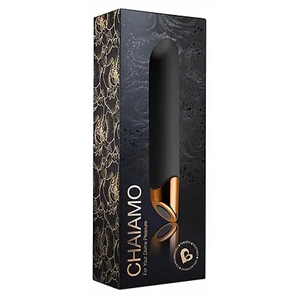 Vibrator Rezistent La Apă Chaiamo Din Silicon Negru