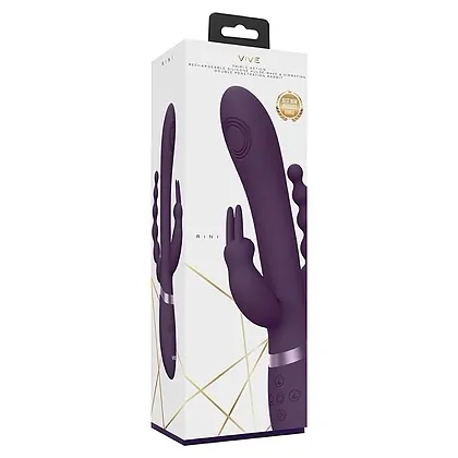 Vibrator Rini Rabbit Dubla Actiune Mov