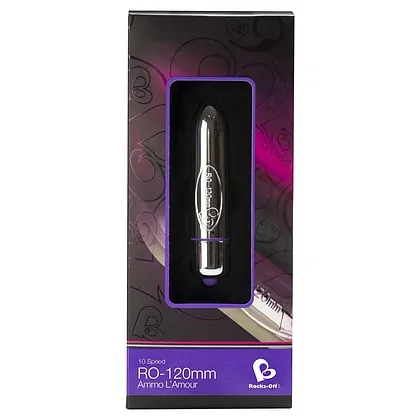 Vibrator Ro-120mm Chrome 10 Speed Argintiu
