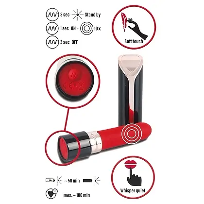 Vibrator Ruj Lipstick You2Toys Roșu