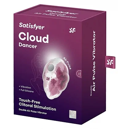 Vibrator Satisfyer Cloud Dancer Roșu