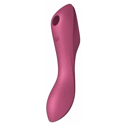 Vibrator Satisfyer Curvy Trinity 3 Roșu
