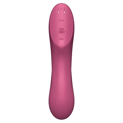 Vibrator Satisfyer Curvy Trinity 3 Roșu