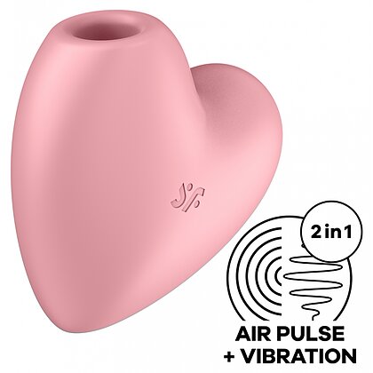 Vibrator cu Sucțiune Satisfyer Cutie Heart pentru Clitoris