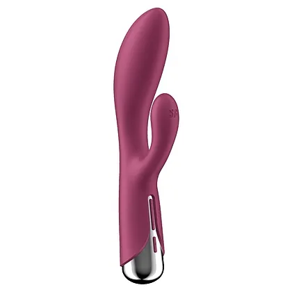 Vibrator Satisfyer Spinning Rabbit 1 Rosu