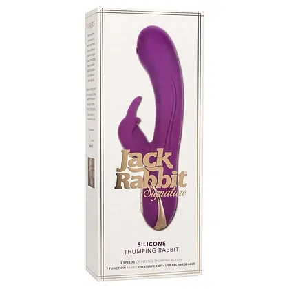 Vibrator Silicone Thumping Rabbit Mov