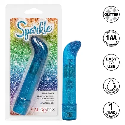 Vibrator Sparkle Mini G-Vibe Albastru