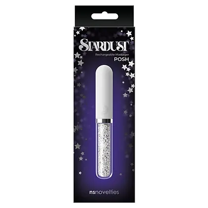 Vibrator Stardust Posh Alb