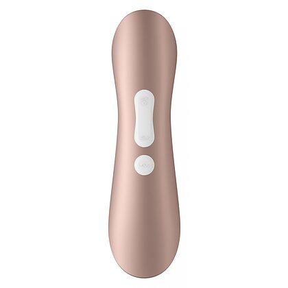 Vibrator cu Sucțiune Satisfyer Pro 2 Silențios Auriu