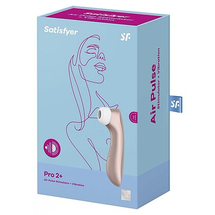 Vibrator cu Sucțiune Satisfyer Pro 2 Silențios Auriu
