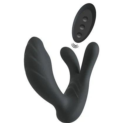 Vibrator Sweet Smile G Punct 3 Motoare Reîncărcabil Negru