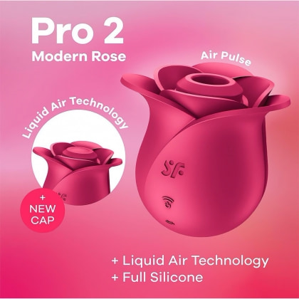 Vibrator Clitoridian Trandafir Satisfyer Pro 2 Modern Rose