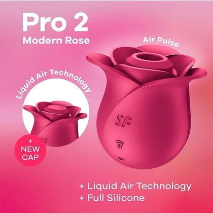 Vibrator Trandafir Satisfyer Pro 2 Modern Rose Roz