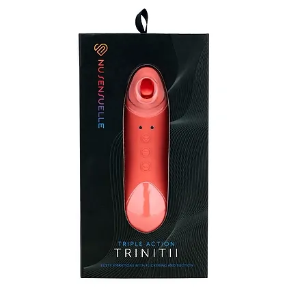 Vibrator Trinitii 3în1 Portocaliu