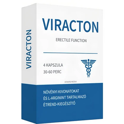 Viracton Pills — 4 Capsule Pentru Erecție și Vitalitate