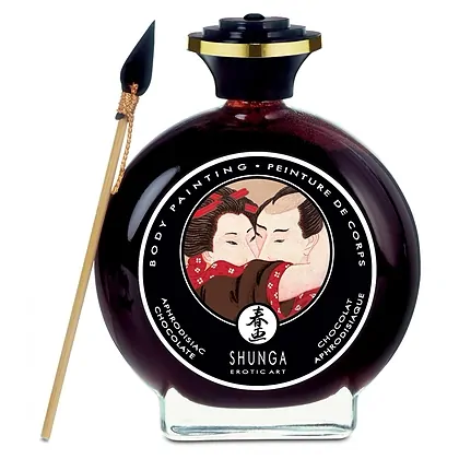 Vopsea Comestibilă Shunga Body Ciocolată 100ml
