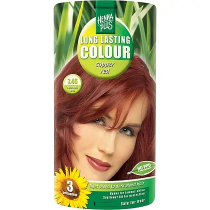 Vopsea Păr Long Lasting Colour Copper Red
