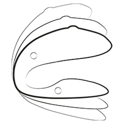 We-Vibe Chorus C-articulat — 2 Motoare, Reîncărcabil Mov