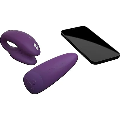 We-Vibe Chorus C-articulat — 2 Motoare, Reîncărcabil Mov