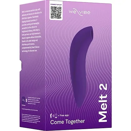 We Vibe Melt 2, Stimulator Clitoridian cu Aer, 12 Nivele